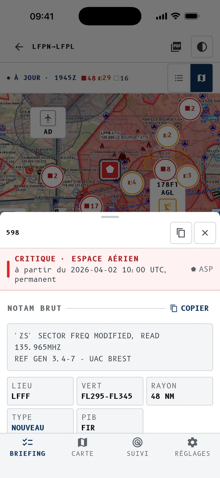 Tout voir sur la carte