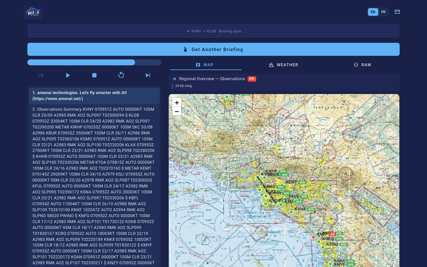 Map view
