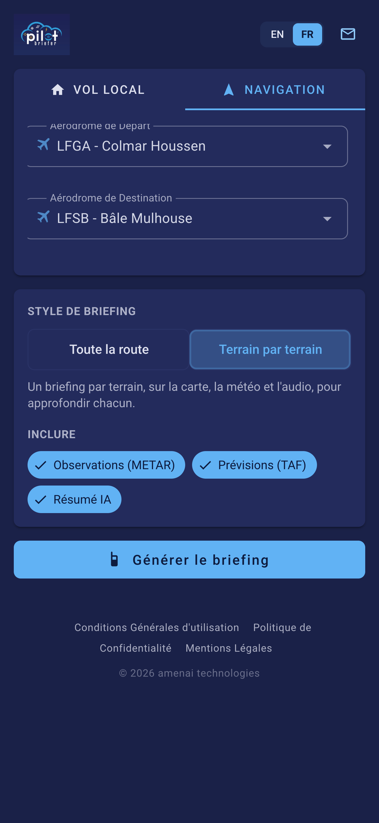 Toute la route ou terrain par terrain : à vous de choisir